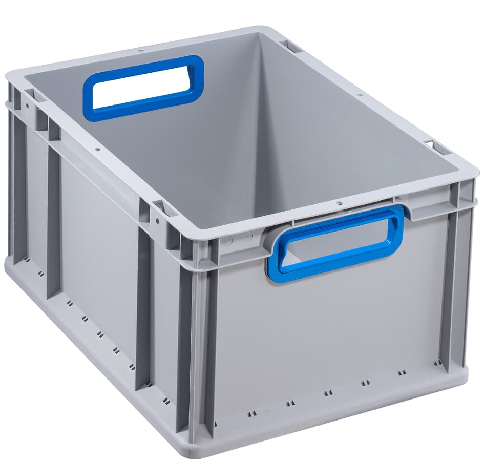 Allit Transportbehälter Profiplus Eurobox 422, Grau/Blau