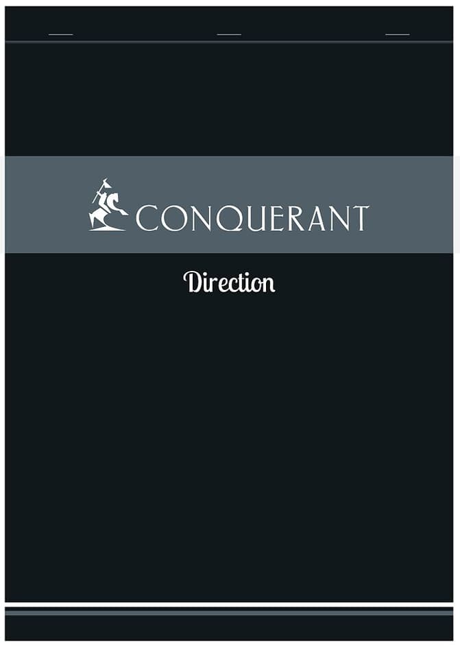 Conquerant Sept Notizblock Direction, Mit Klammerheftung