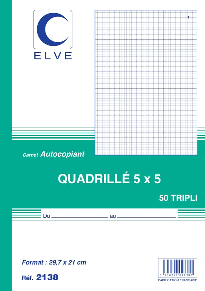 Elve Notizbuch, 297 X 210 Mm, Kariert (5/5)