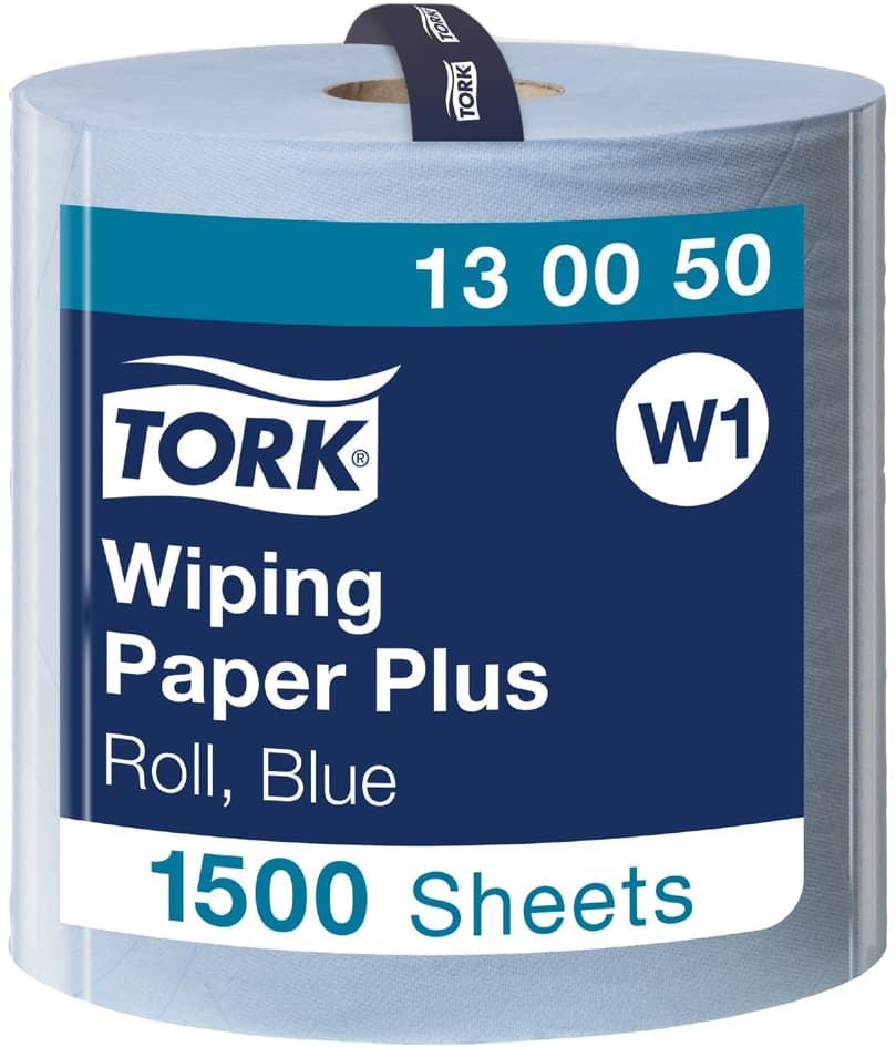 Tork Mehrzweck-Putzrolle, 2-Lagig, Blau, 510 M - Stark