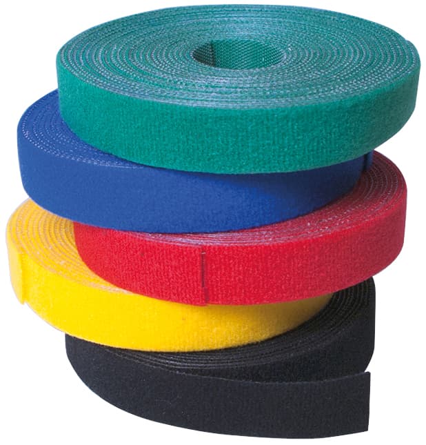 Logilink Klettband, 16 Mm X 4 M, Schwarz