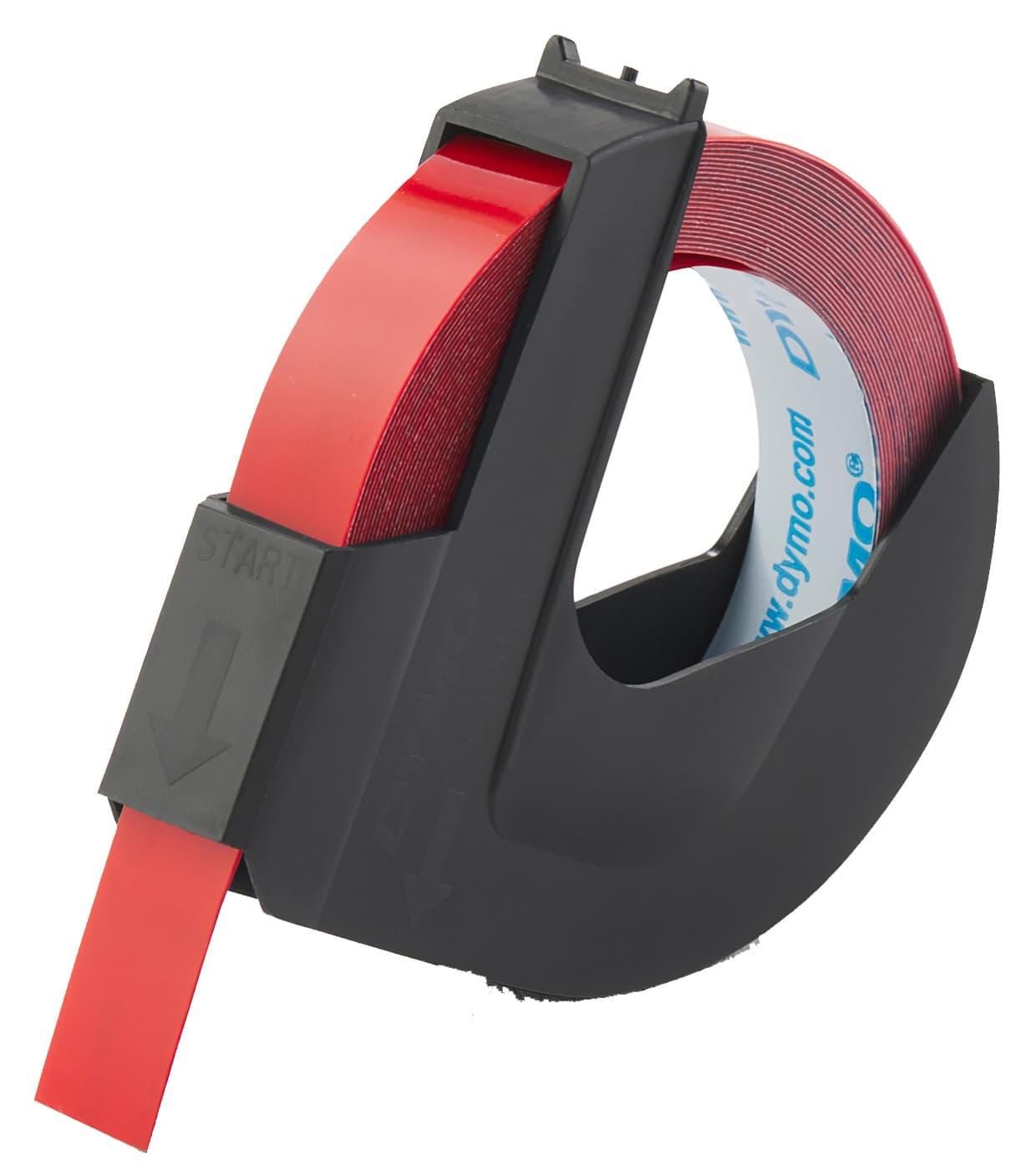 Dymo Prägeband 3d, 9 Mm X 3 M, Rot, Glänzend