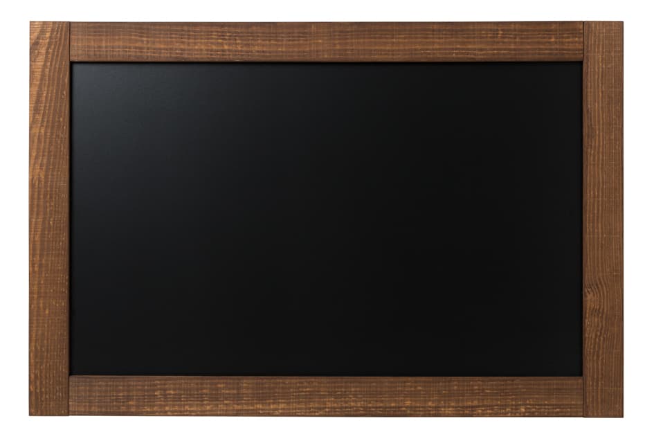 Bi-Office Kreidetafel, Braun, Rustikal, 1.000 X 700 Mm