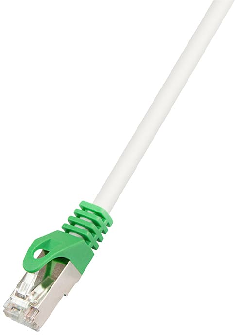 Logilink Crossover Patchkabel, Kat. 6, S/Ftp, 0,5 M, Grau