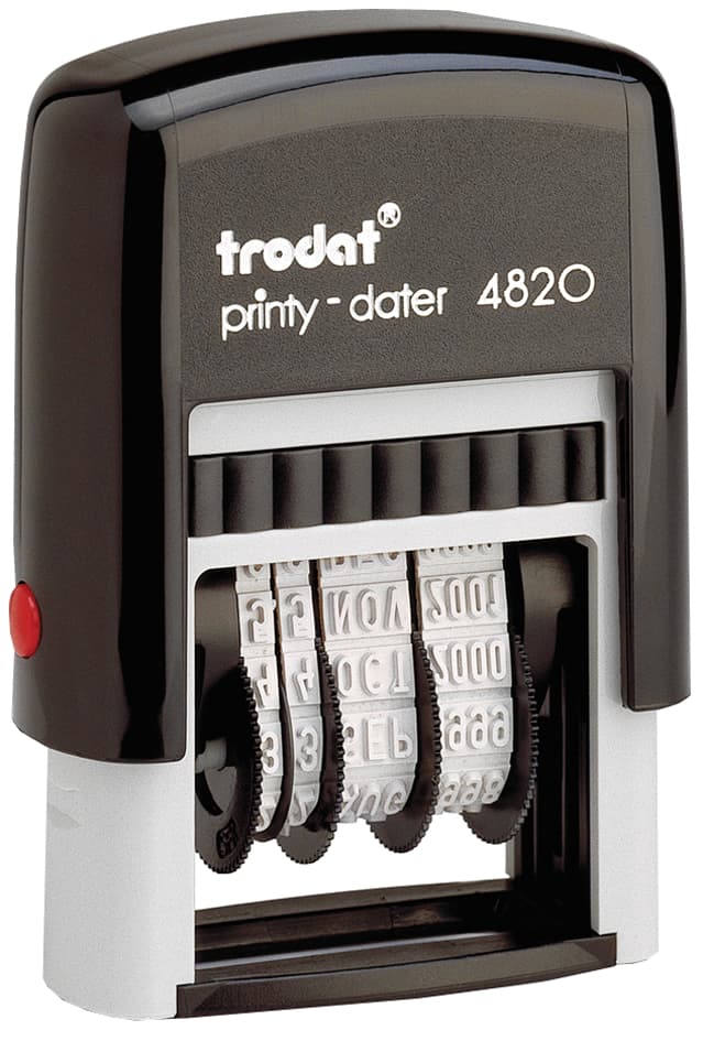 Trodat Tampon Dateur Printy Dater 4820, Auto-Encreur