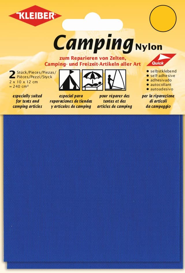 Kleiber Camping-Flicken, Nylon, Selbstklebend, Altantik
