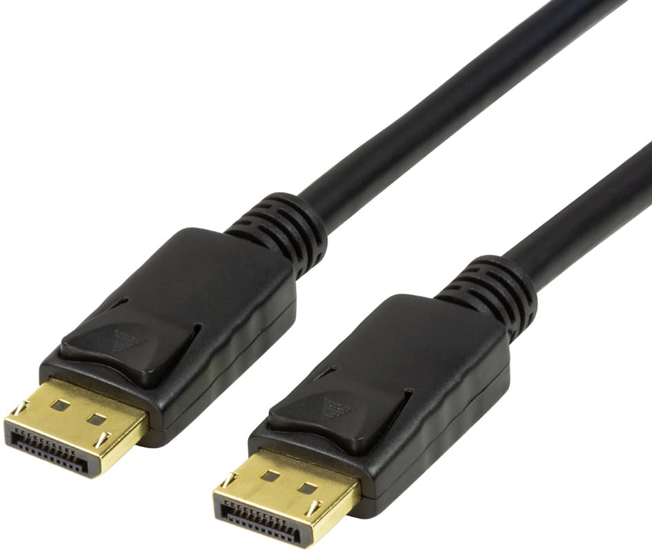 Logilink Displayport 1.4 Anschlusskabel, Schwarz, 1,0 M