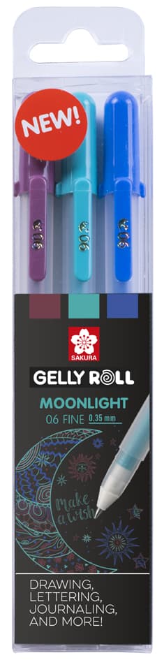 Sakura Gel-Tintenroller Gelly Roll Moonlight 06 , Galaxy,
