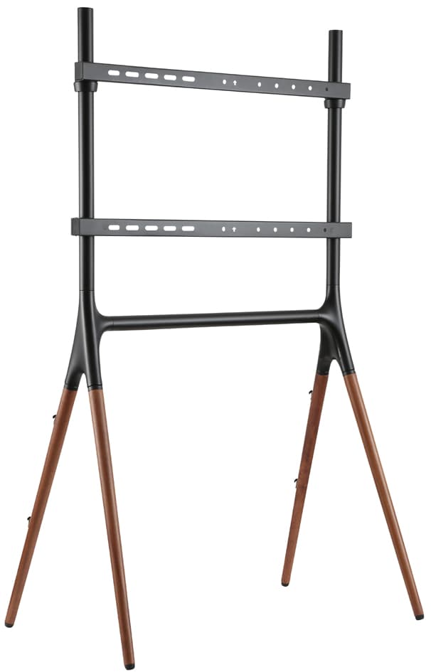 Logilink Tv-Ständer, Für 124,46 - 177,80 Cm, 4-Fuß, Schwarz