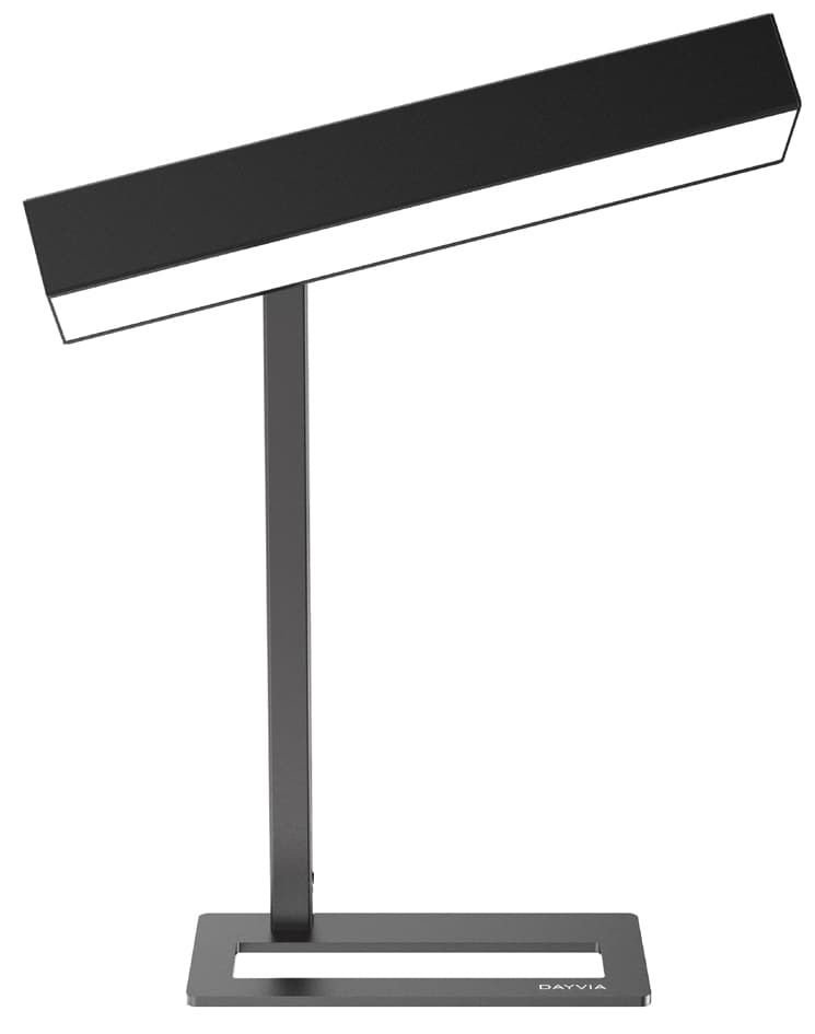 Unilux Led-Lichttherapieleuchte Dayvia Sundesk, Schwarz