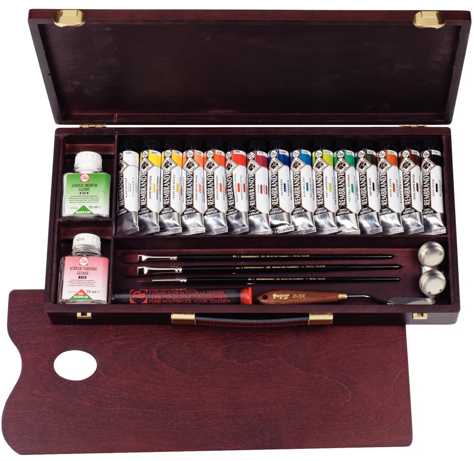 Royal Talens Rembrandt Acrylfarbe Box Professional