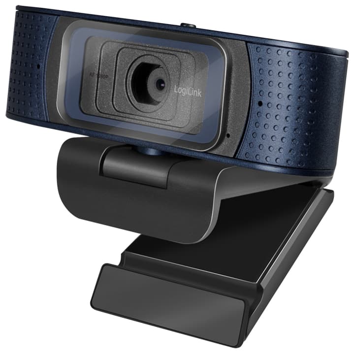 Logilink Hd-Usb-Webcam Pro Mit Dual-Mikrofon, Schwarz