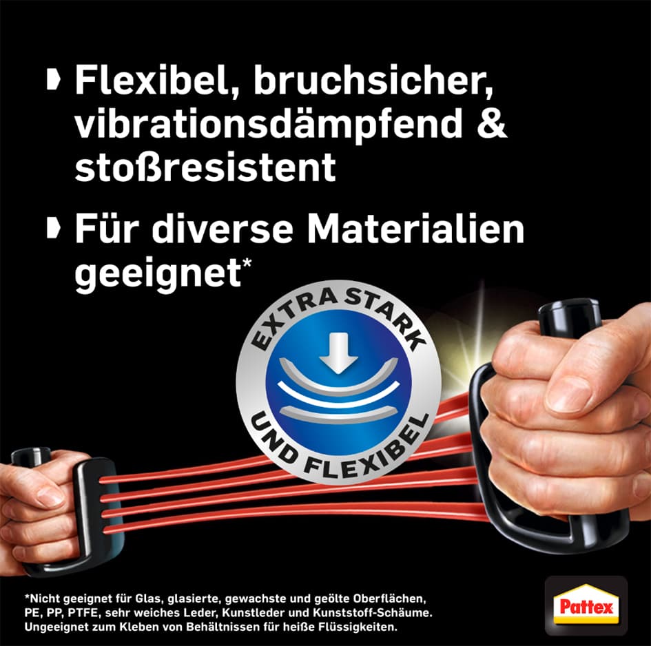 Pattex Sekundenkleber Ultra Gel + 3 G Flüssig Gratis