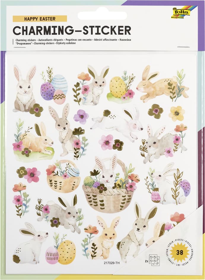 Folia Charming Sticker , Easter,
