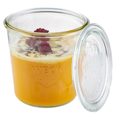 Aps Weck-Glas Mit Deckel, Sturz-Form, 80 Ml, 12er Set