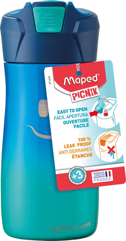 Maped Picnik Trinkflasche Kids Concept, Blau, 0,43 L