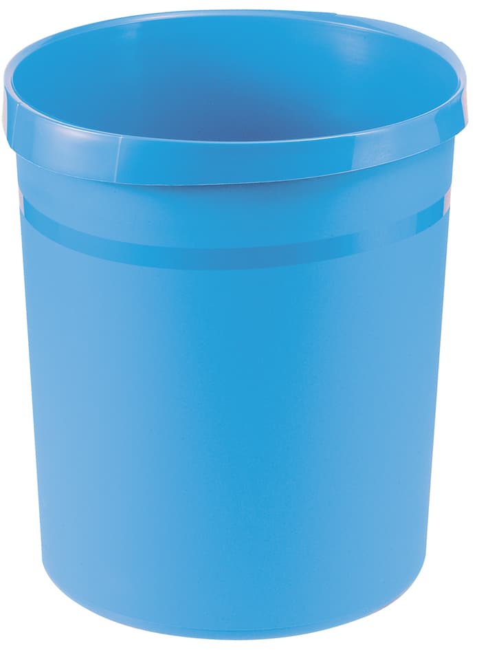 Han Papierkorb Grip Trend Colours, Pp, 18 Liter, Hellblau