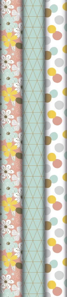 Clairefontaine Geschenkpapier , Basic, , Im Display