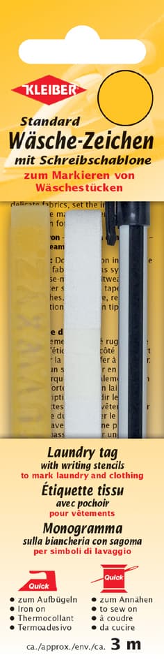 Kleiber Wäschezeichen-Set Standard