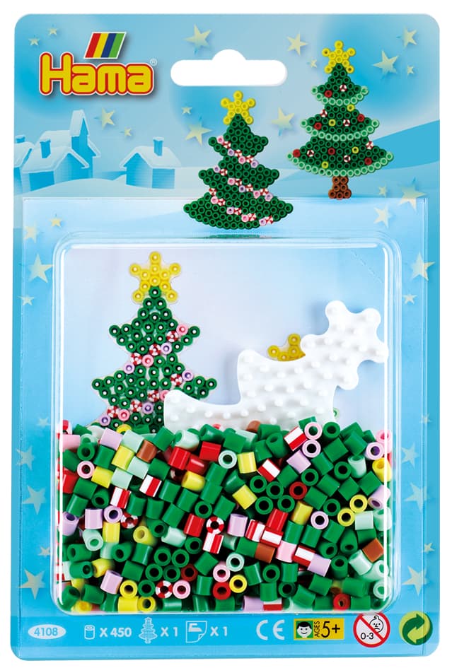 Hama Bügelperlen Midi , Weihnachtsbaum, , Im Blister