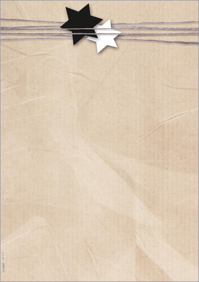 Sigel Weihnachts-Motiv-Papier , Christmas Wrapping, , A4