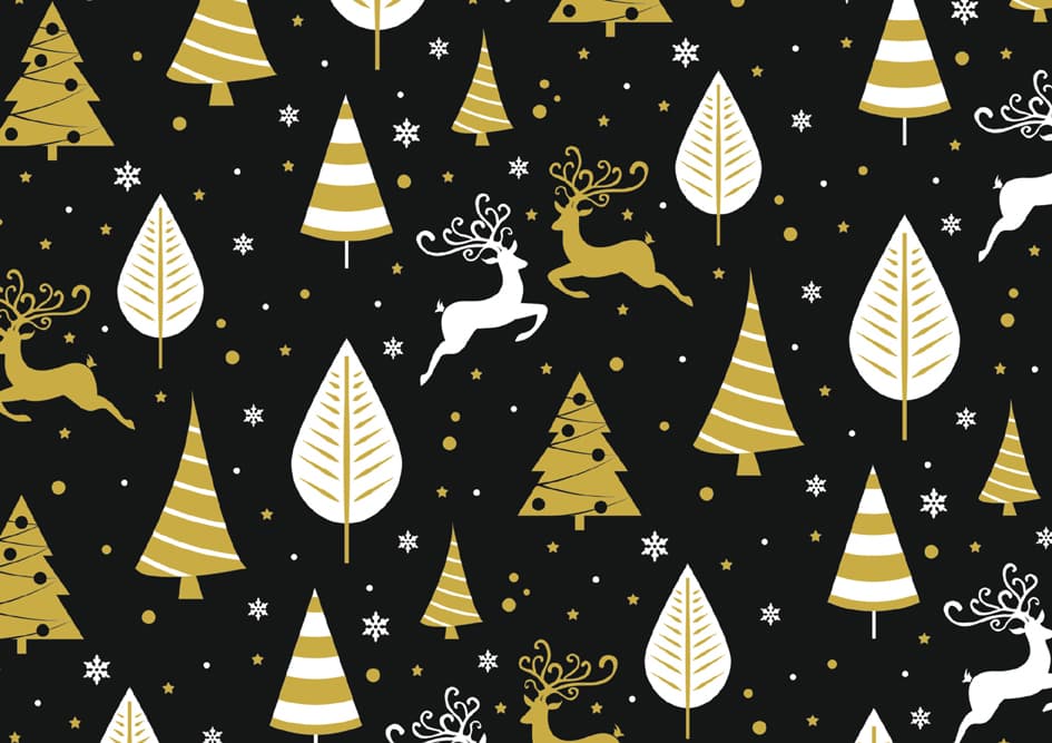 Susy Card Weihnachts-Geschenkpapier , Xmas Night,
