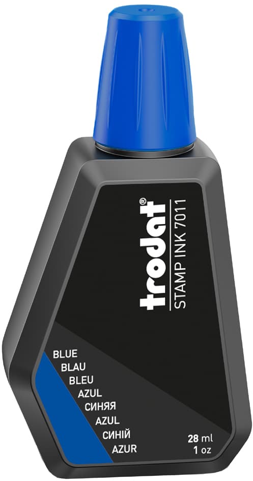 Trodat Stempelfarbe 7011, 28 Ml, Schwarz
