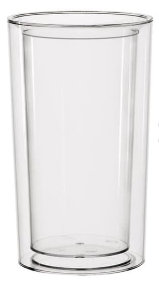 Aps Flaschenkühler Pure, San-Kunststoff, Transparent