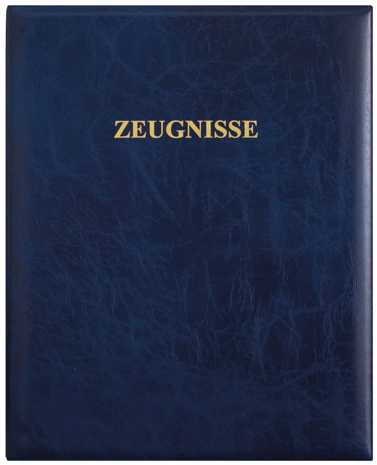 Roth Zeugnisringbuch, Kunststoff, Din A4, Dunkelblau