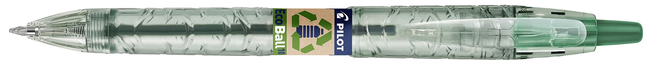 Pilot Druckkugelschreiber B2p Ecoball 10, Grün