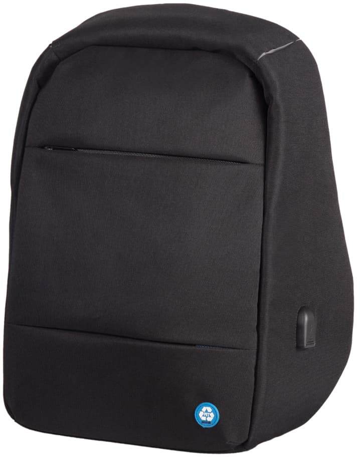 Stop Notebook-Rucksack Safepak Rpet Antigua, Usb-Ladeport