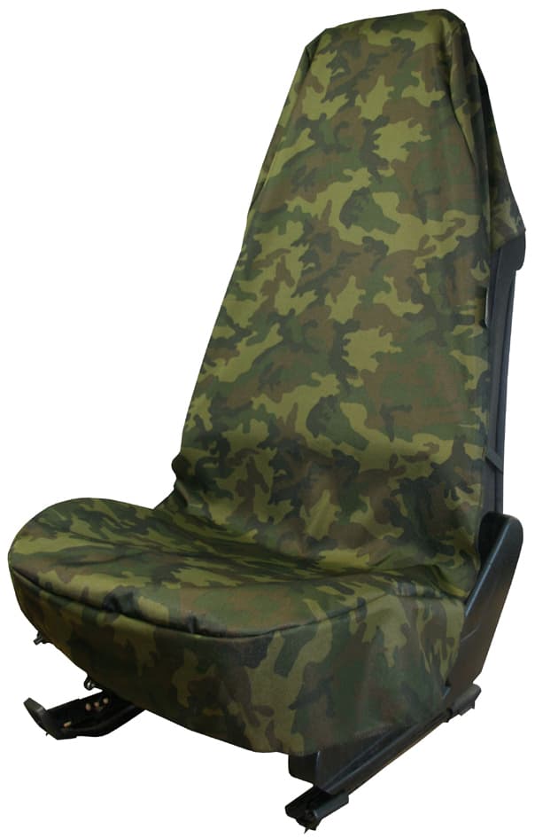 Iwh Kfz-Sitzschoner , Camouflage, , Olivgrün