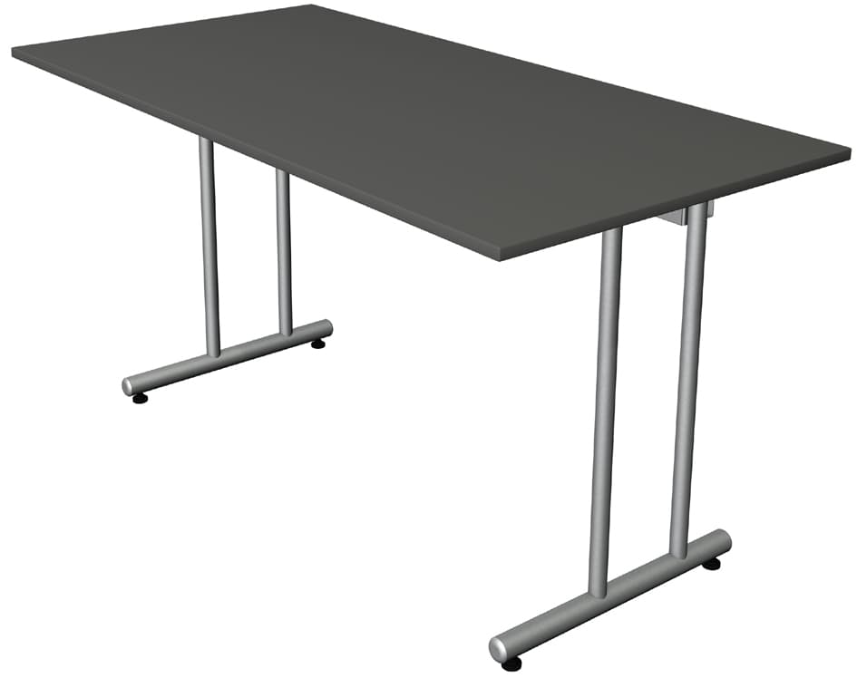 Kerkmann Schreibtisch Smart Office, (B)1.400 Mm, Anthrazit