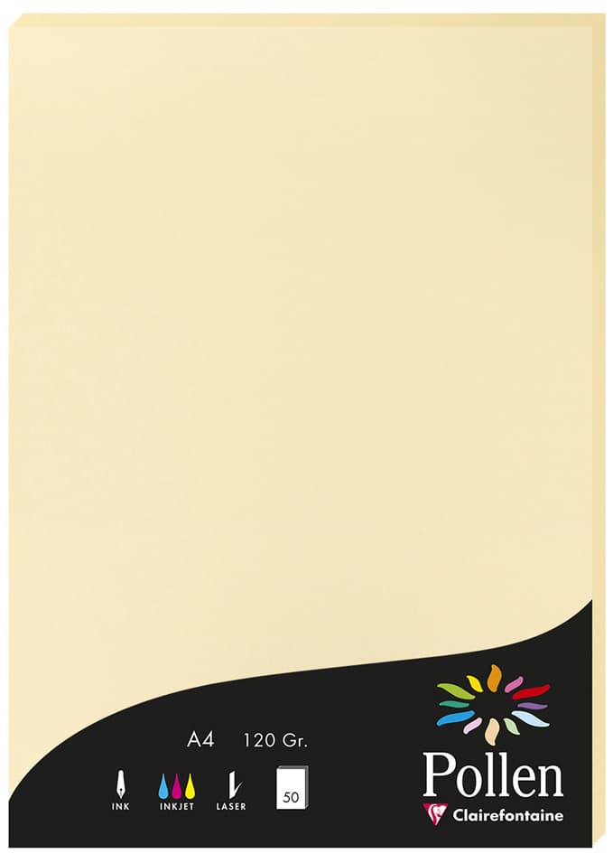 Pollen By Clairefontaine Papier Din A4, Chamois
