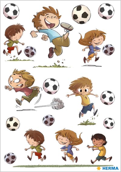 Herma Sticker Decor , Fussballfreunde,