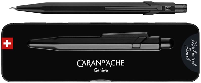 Caran D, Ache Druckbleistift 844 Black Code, 0,7 Mm, Schwarz
