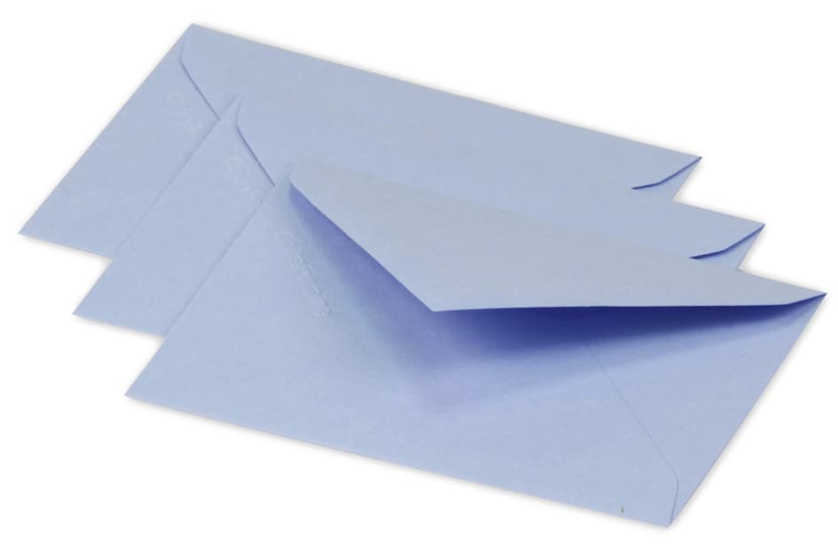 Pollen By Clairefontaine Briefumschlag Mini, Lavendelblau