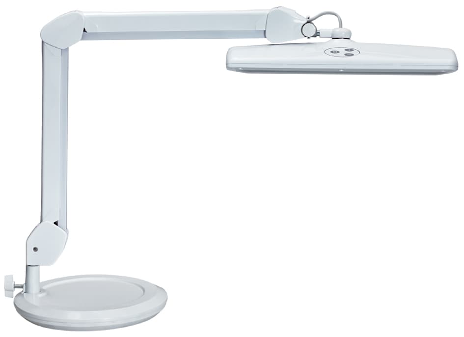 Maul Led-Arbeitsleuchte Maulintro, Standfuß, Dimmbar, Weiß