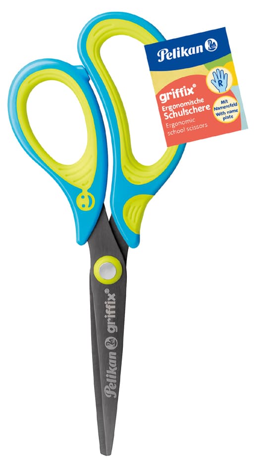 Pelikan Griffix Schulschere, Spitz, Neon Black