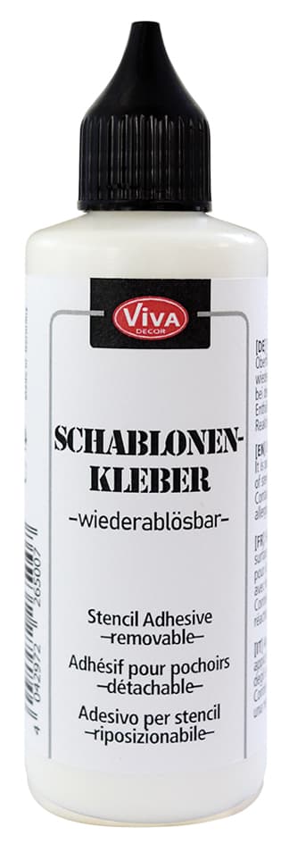 Viva Decor Schablonen-Kleber, Wiederablösbar, 90 Ml