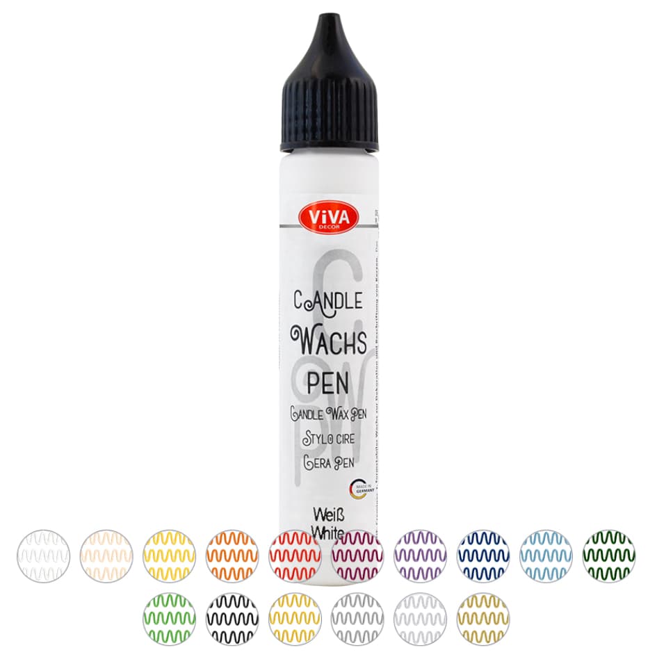 Viva Decor Candle Wachs Pen, 28 Ml, Champagner