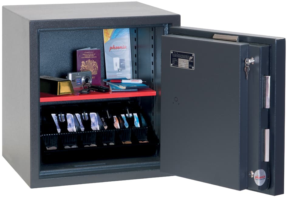 Phoenix Einbruchschutz-Tresor Mercury Hs2051e, Graphitgrau