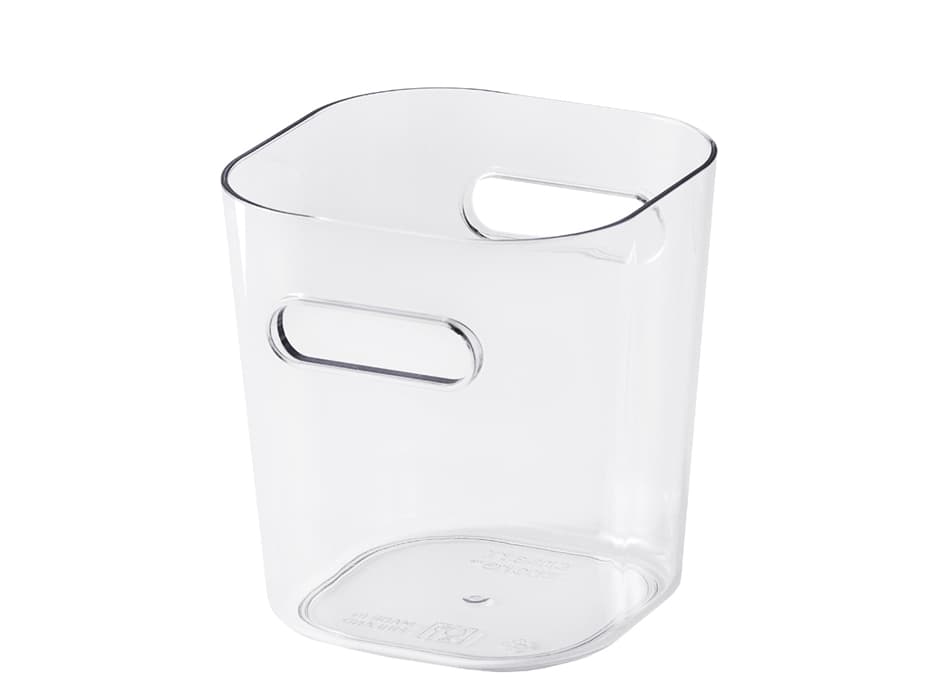 Smartstore Aufbewahrungsbox Compact Clear Slim, 1,32 Liter