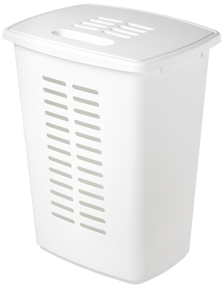 Orthex Wäschebox, Mit Deckel, 60 Liter, Weiß