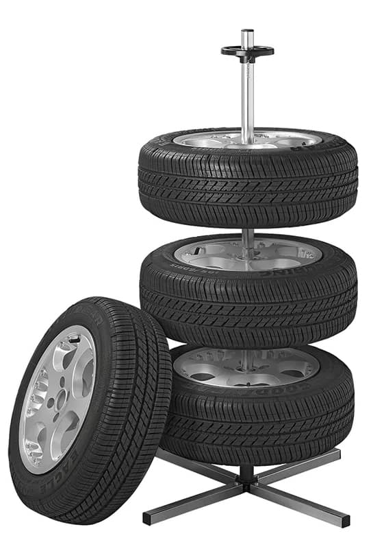 Iwh Kfz-Felgen- Und Reifenbaum, Für 4 Reifen 295 Mm