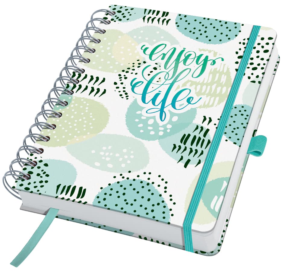 Sigel Bujo Buchkalender Jolie , Mint Inspiration,