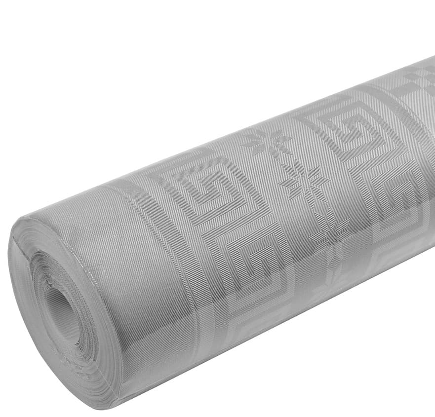Pronappe Damast-Tischdecke, (B)1,18 X (L)6,0 M, Grau
