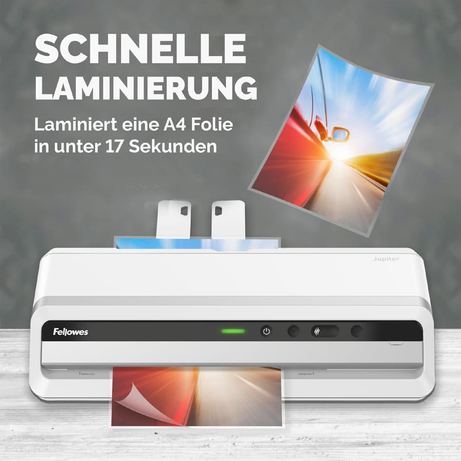Fellowes Laminiergerät Jupiter, Din A3, Weiß