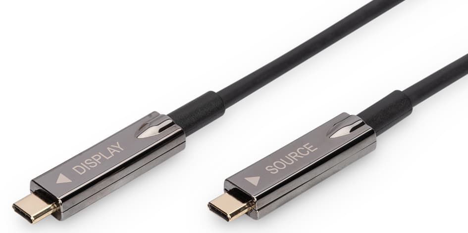 Digitus Usb Typ - C Aoc Av-Anschlusskabel, 15 M