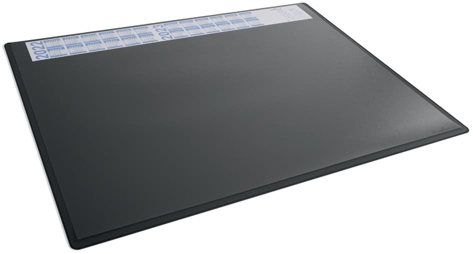 Durable Schreibunterlage Mit Kalender, Pp, Schwarz